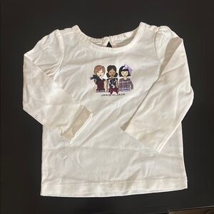 Janie and Jack White Kids Shirt
